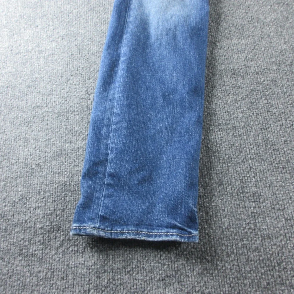 BKE  Jeans Mens 30x34 Blue Boot Cut Distressed Cowboy Western Denim Workwear